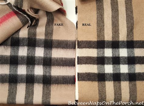 authenticate a burberry scarf|burberry scarf vs real.